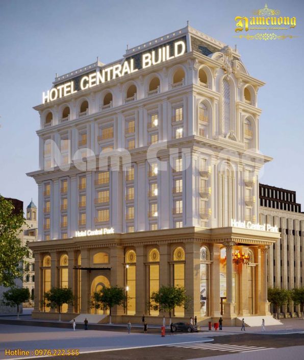 tổng hợp các mẫu kiến trúc khách sạn 4 sao