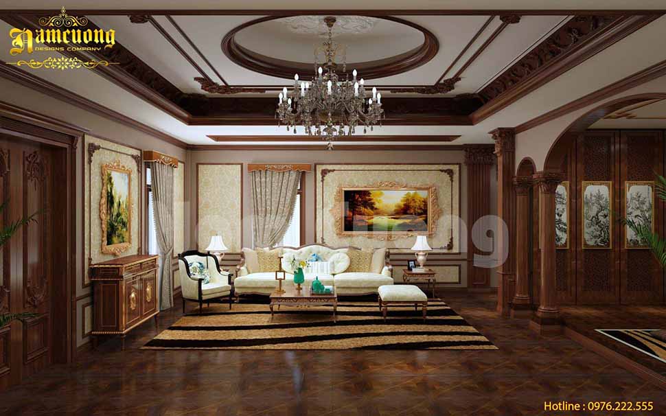 Những mẫu thiết kế phòng khách bằng gỗ đẹp sang trọng bậc nhất
